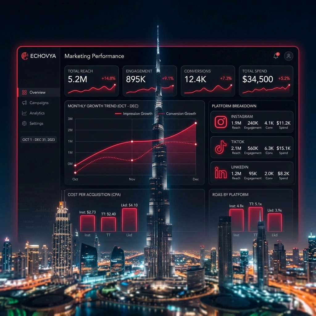 Social Media Marketing Cost in Dubai — 2026 Full Guide