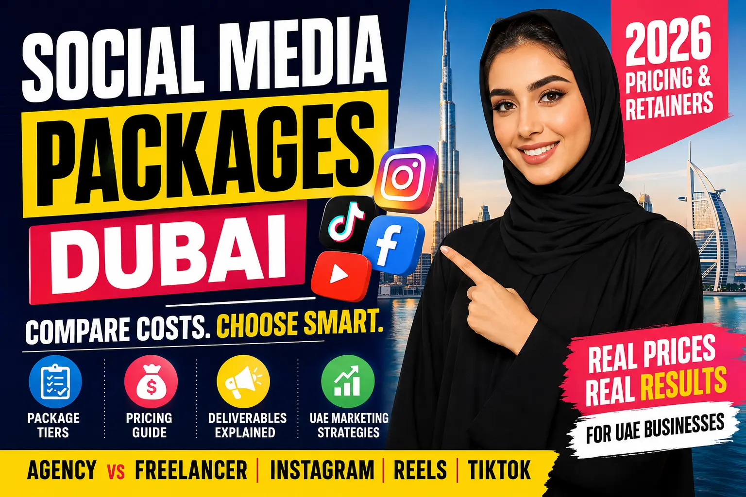 social media packages in Dubai pricing guide