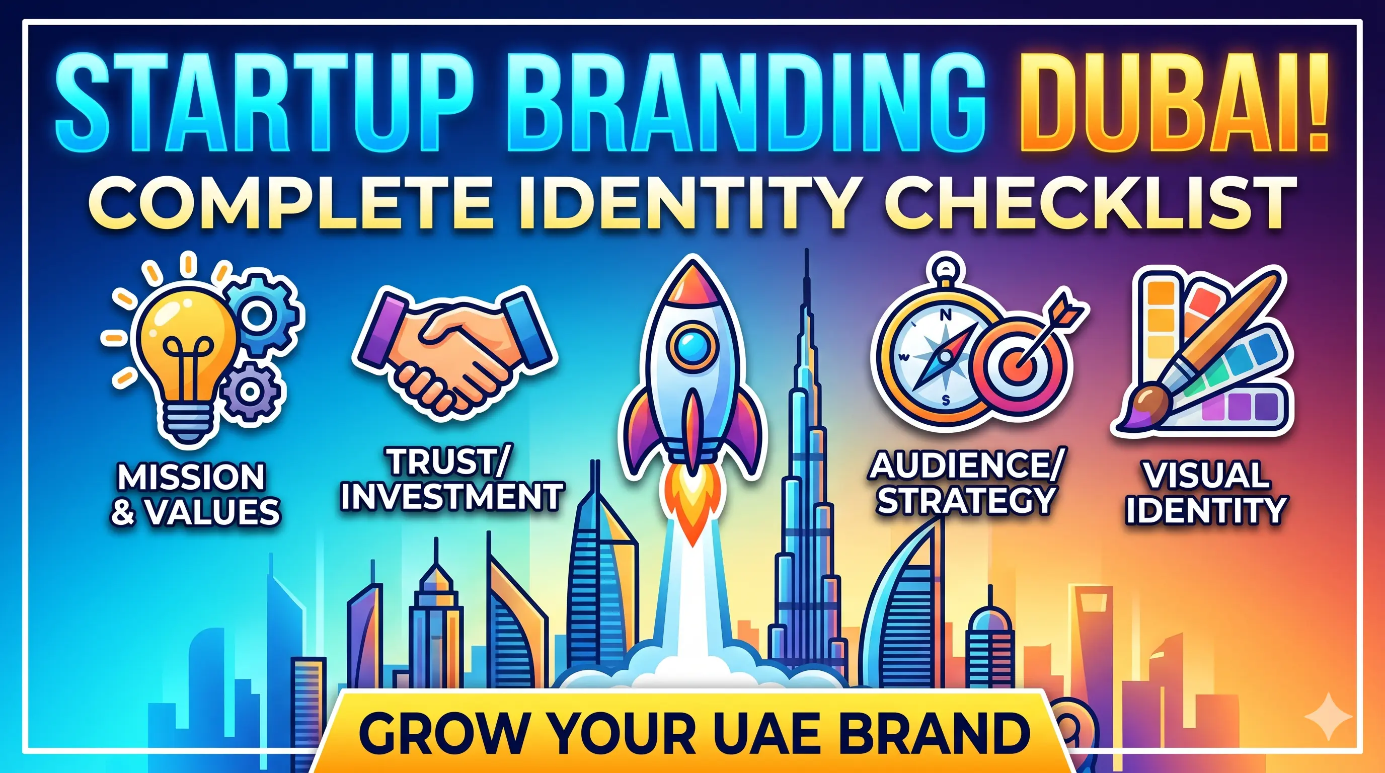 Startup branding in Dubai complete checklist